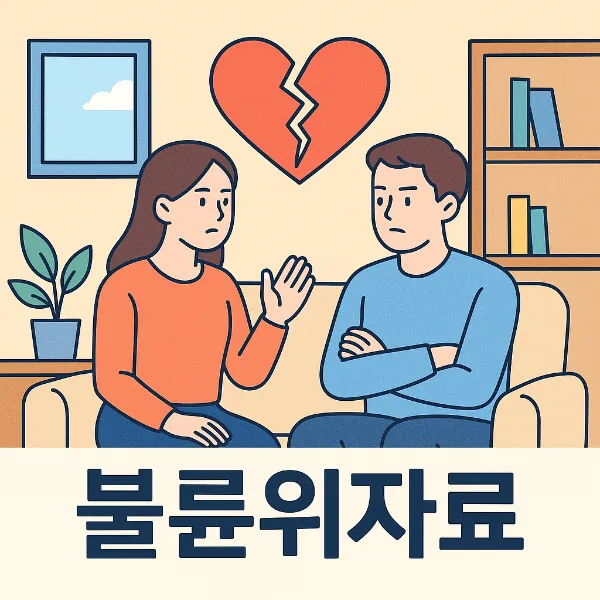 불륜위자료, 불륜이혼소송